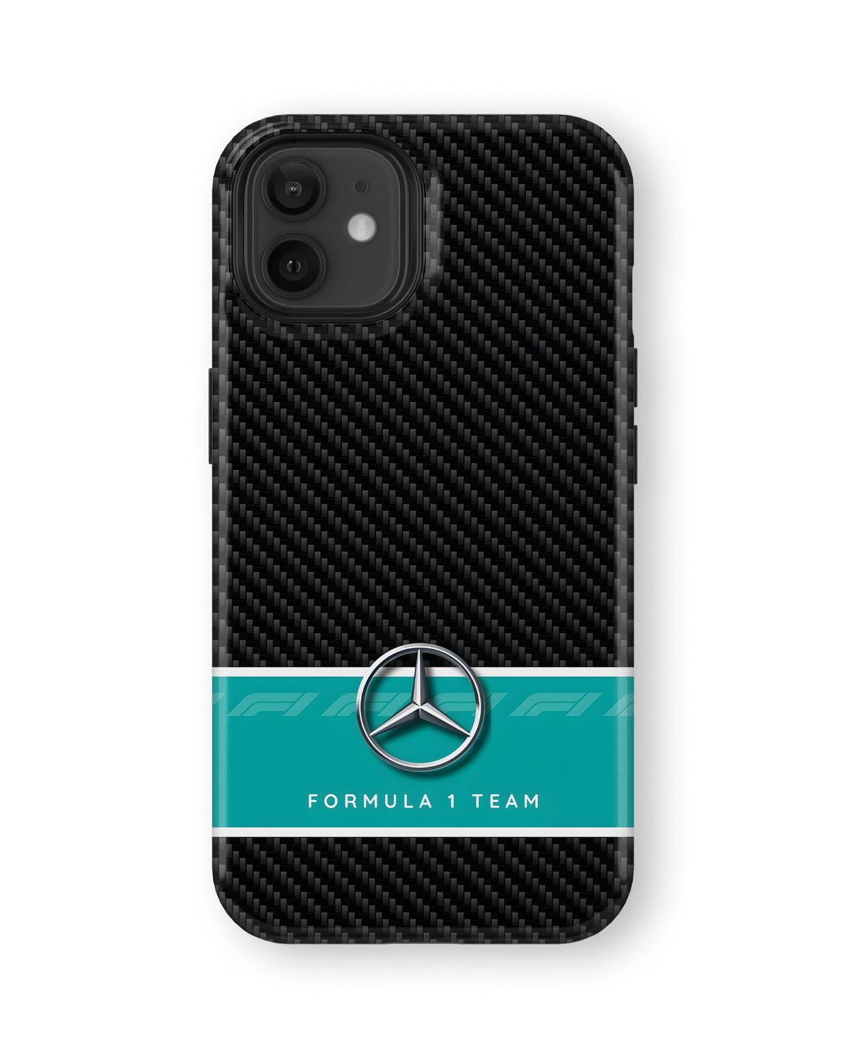iPhone 12 Tank Case | Formula 1 (Carbon Mercedes)