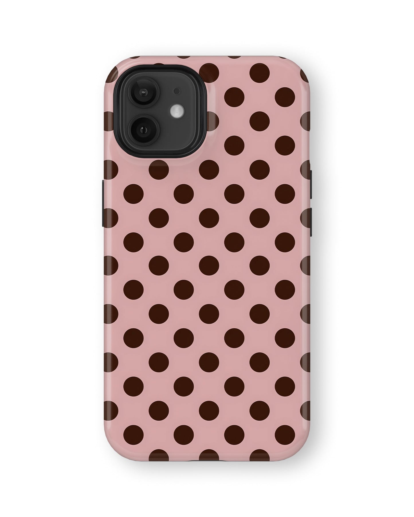 iPhone 12 Tank Case | Girls Aesthetics (Choco Dots)