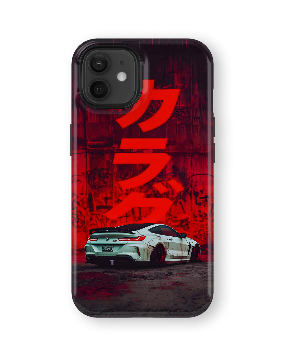 iPhone 12 Tank Case | Sports Car (Crimson Drift)
