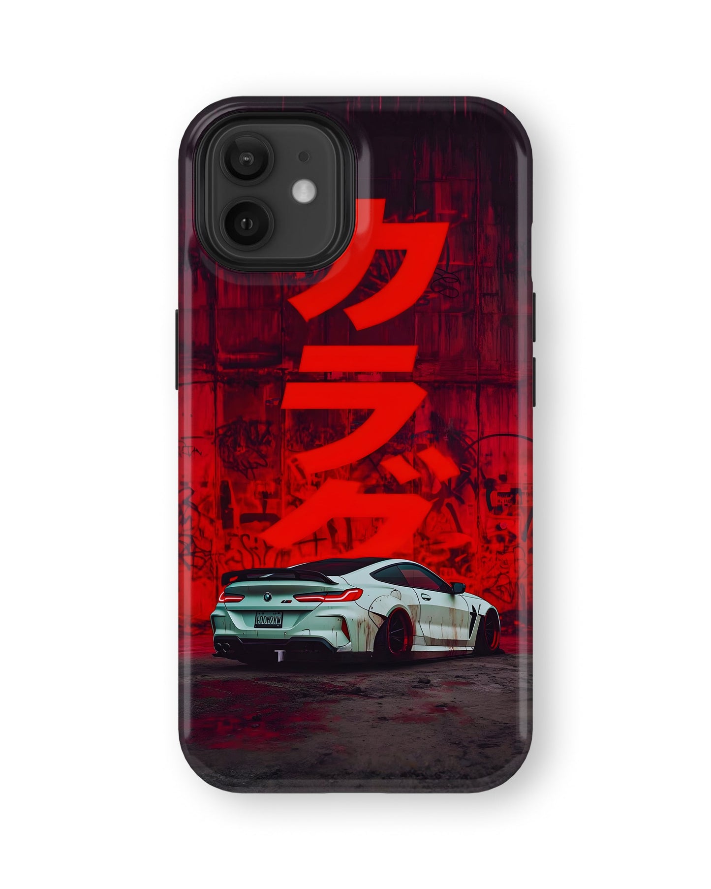 iPhone 12 Mini Tank Case | Sports Car (Crimson Drift)
