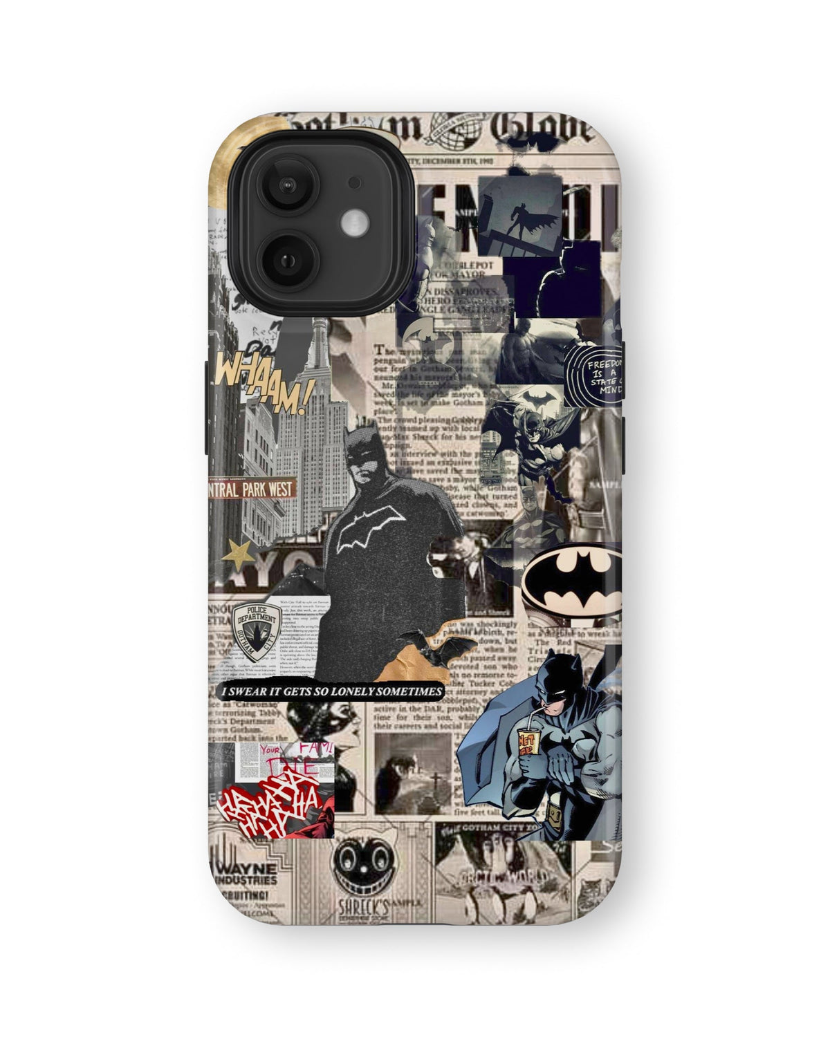 iPhone 12 Tank Case | Superhero (Dark Chronicle)