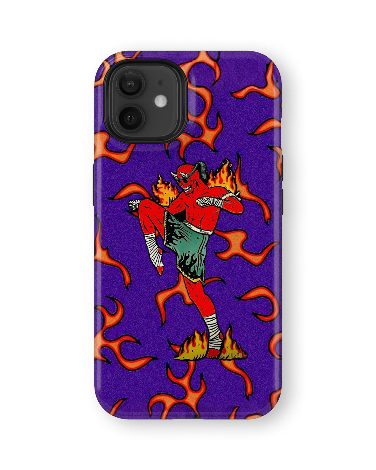 iPhone 12 Tank Case | Modernism (Fire Runner)