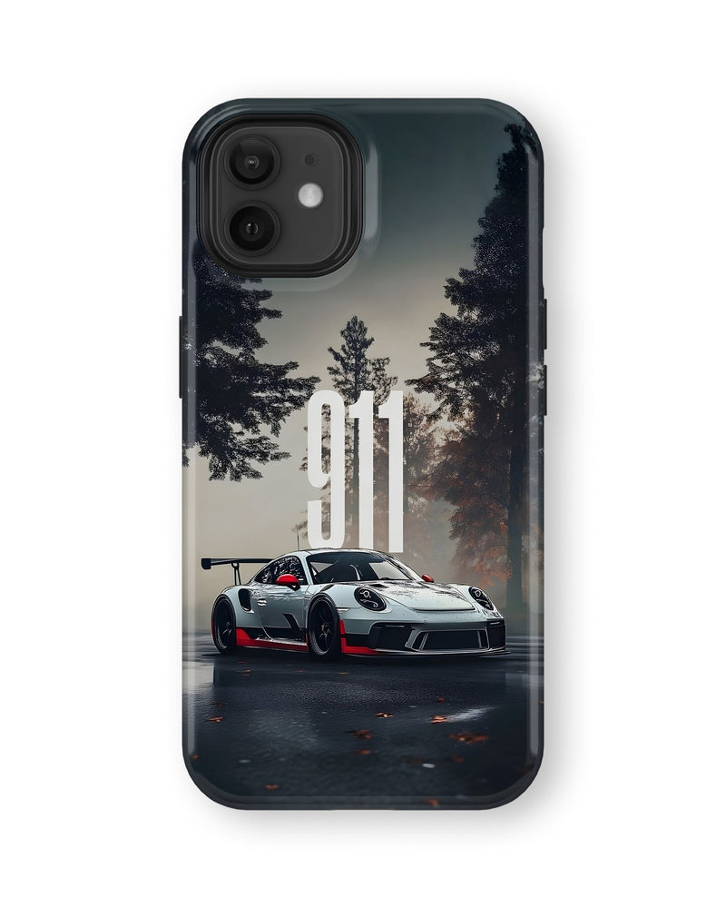 iPhone 12 Mini Tank Case | Sports Car (Forest Run)