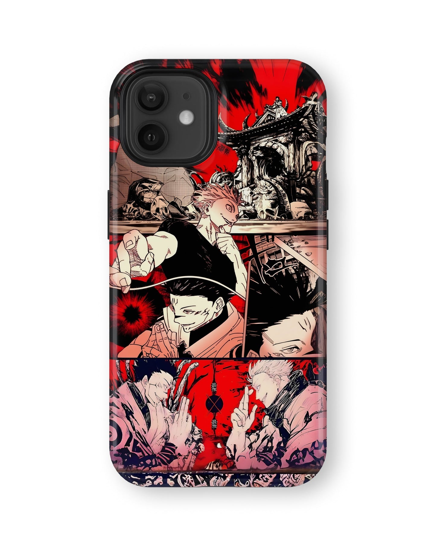 iPhone 12 Mini Tank Case | Anime (Gojo vs Sukuna)