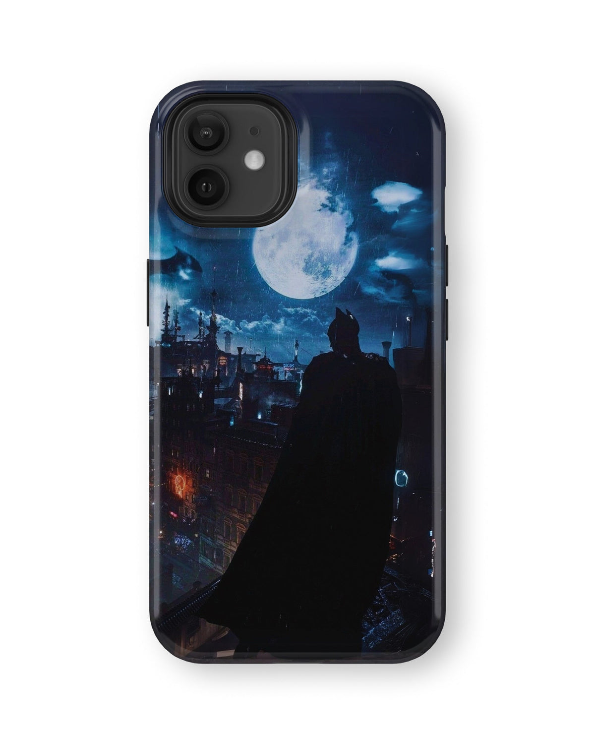 iPhone 12 Tank Case | Superhero (Gotham Moon)