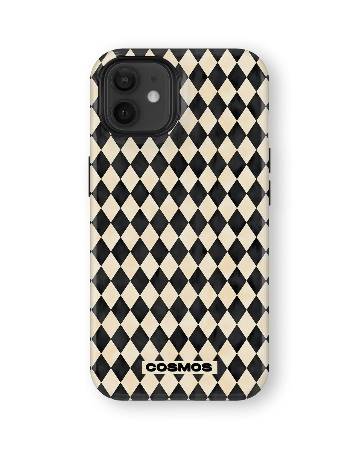 iPhone 11 Tank Case | Textures (Harlequin Ivory)