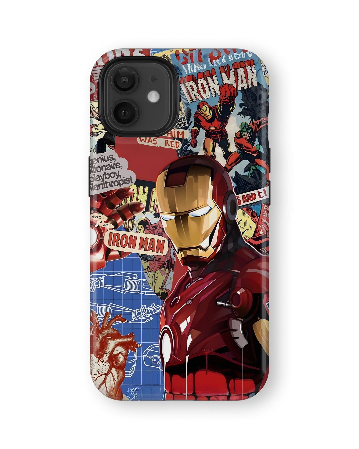 iPhone 11 Tank Case | Superhero (IronMan Originals)