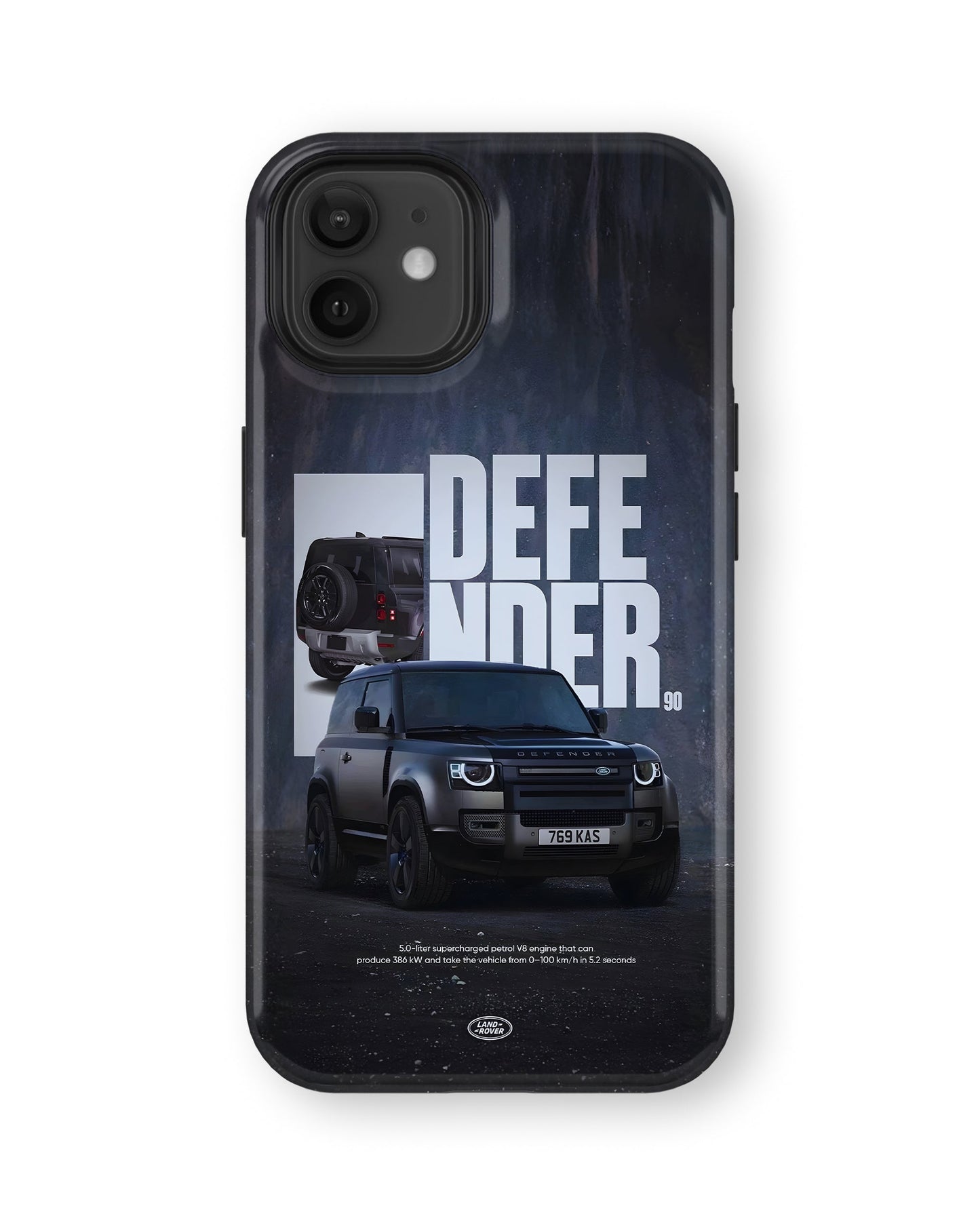 iPhone 12 Tank Case | Sports Car (Iron Defender)