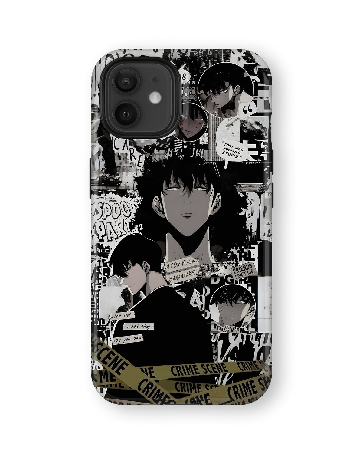iPhone 11 Tank Case | Anime (Manga Noir)
