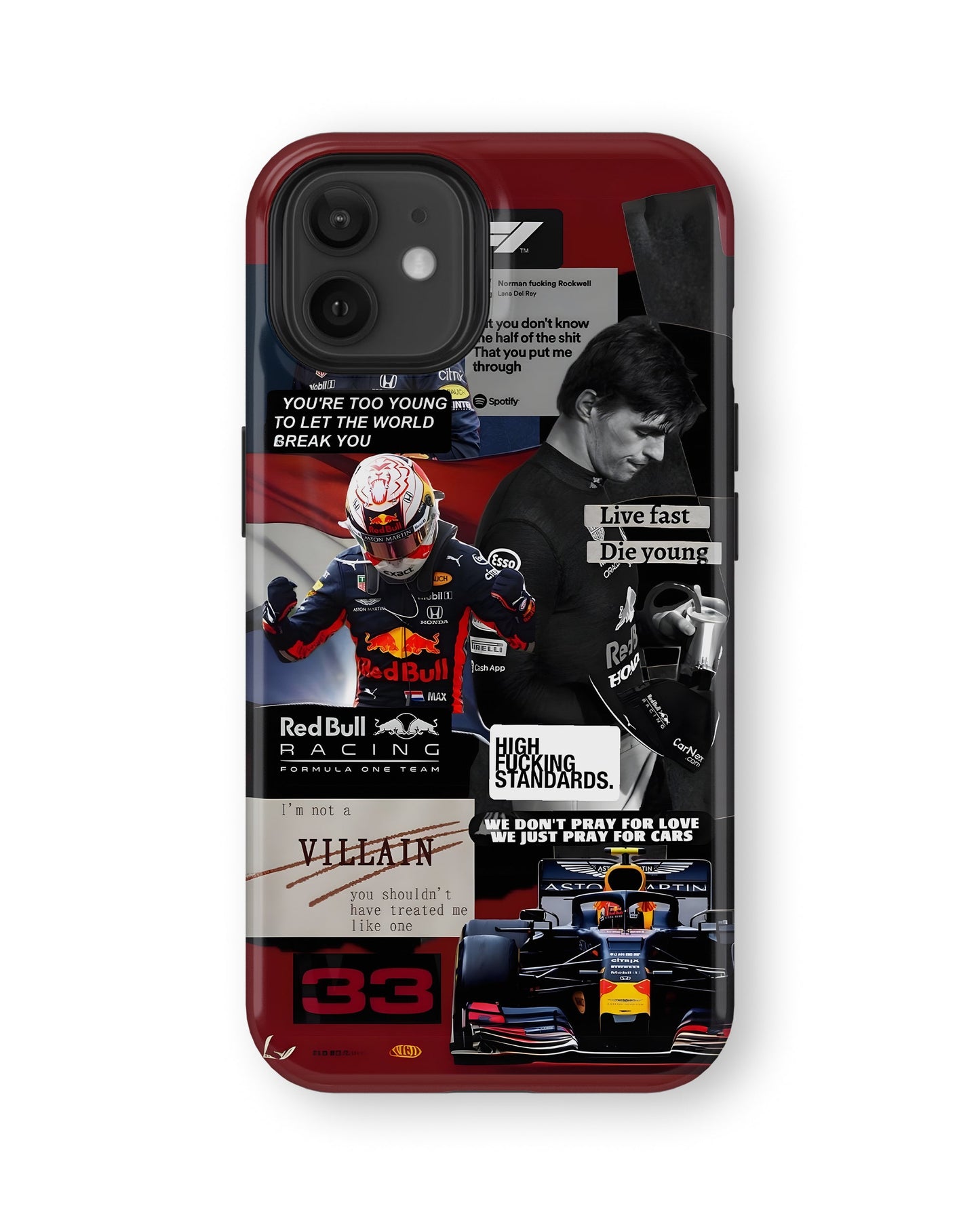 iPhone 12 Mini Tank Case | Formula 1 (Max Verstappen)