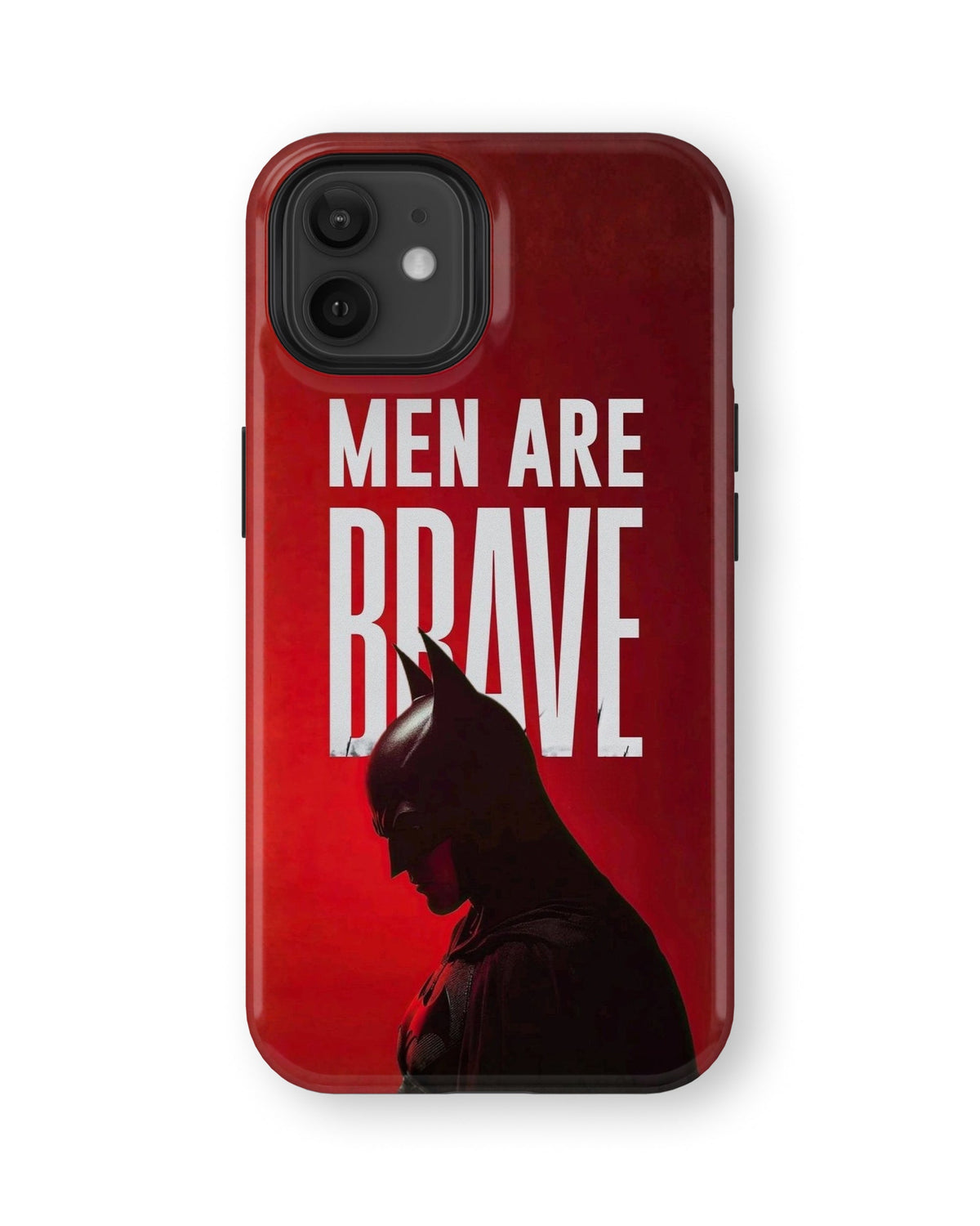 iPhone 12 Mini Tank Case | Superhero (Men are Brave)