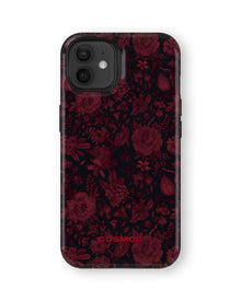 iPhone 12 Tank Case | Textures (Midnight Rose)