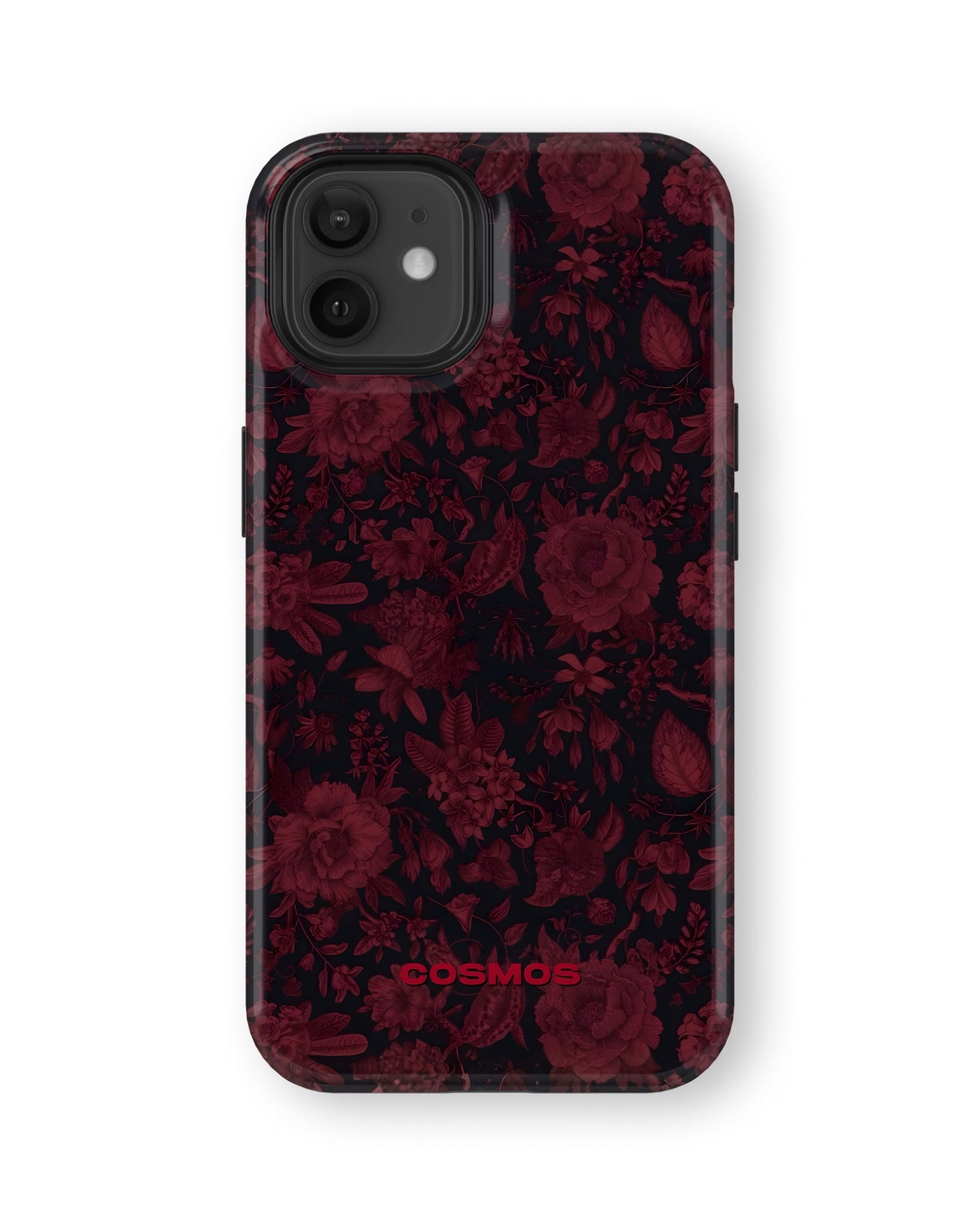 iPhone 11 Tank Case | Textures (Midnight Rose)