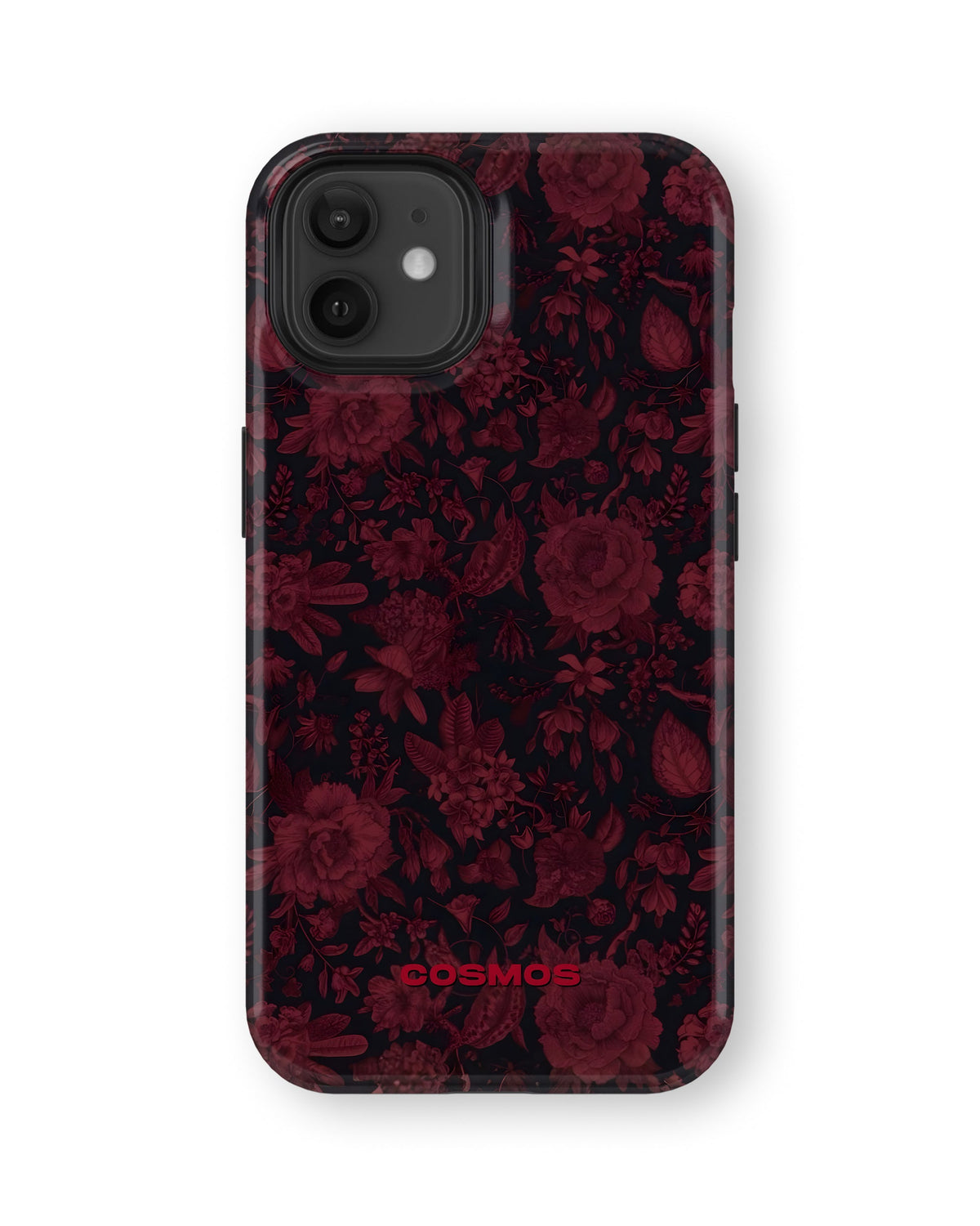 iPhone 12 Mini Tank Case | Textures (Midnight Rose)
