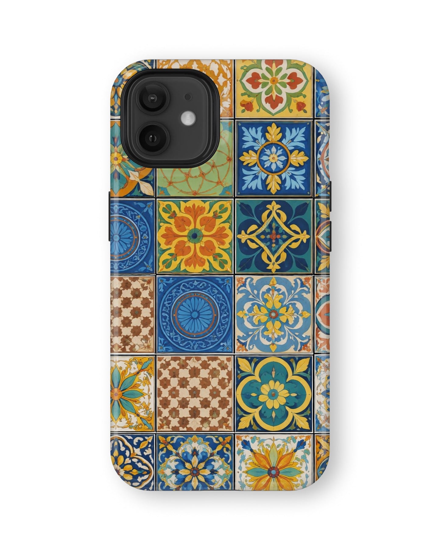 iPhone 11 Tank Case | Girls Aesthetics (Moroccan Tiles)