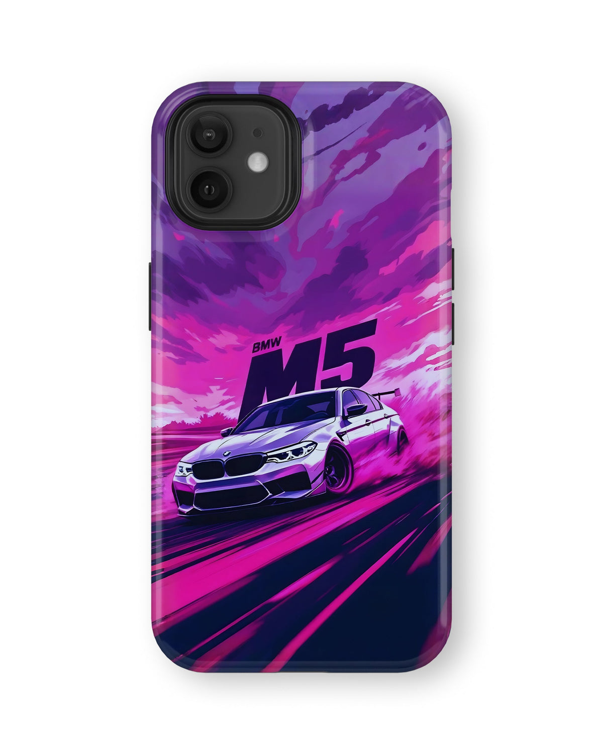 iPhone 12 Tank Case | Sports Car (Neon Velocity)