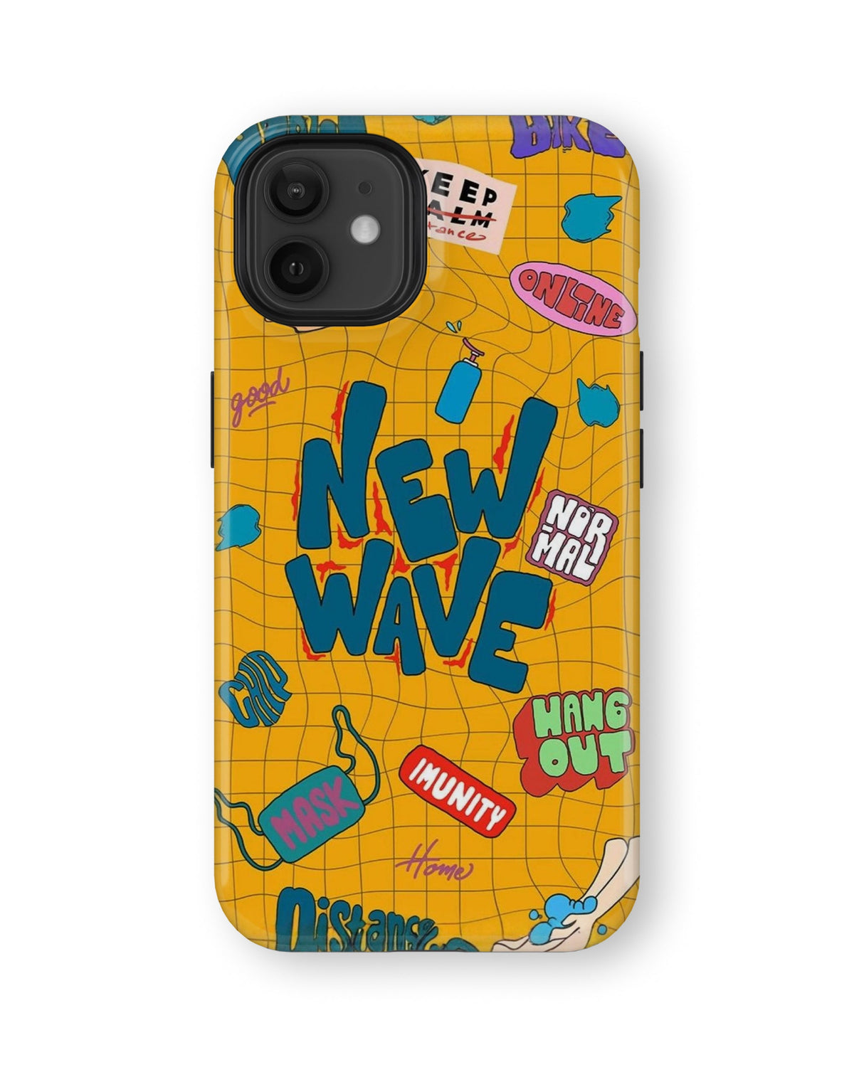 iPhone 12 Tank Case | Modernism (New Wave)
