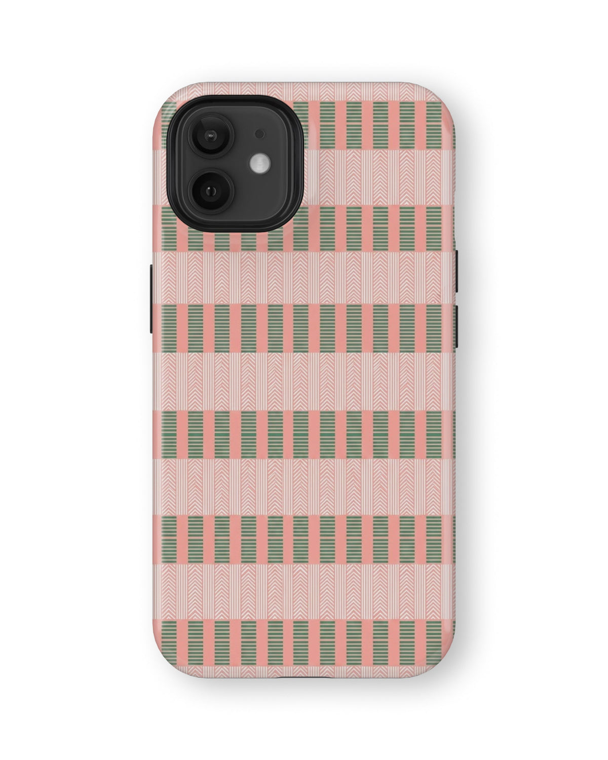 iPhone 12 Tank Case | Girls Aesthetics (Pastel Weave)