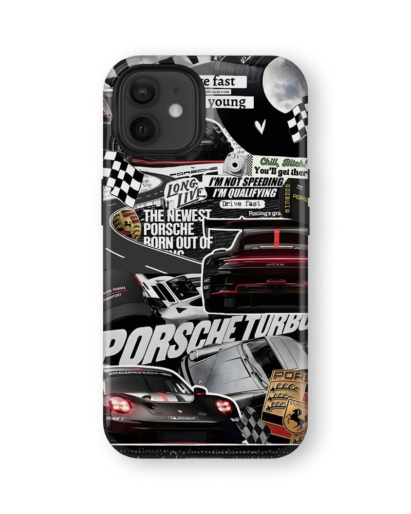iPhone 12 Mini Tank Case | Sports Car (Porsche Sports Classics)