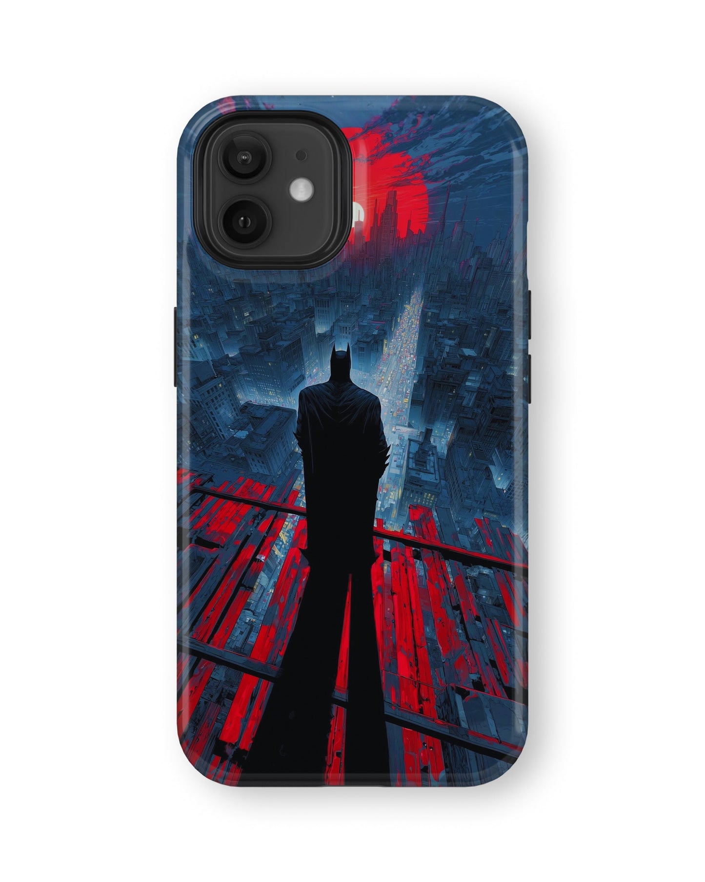iPhone 12 Tank Case | Superhero (Red Horizon)
