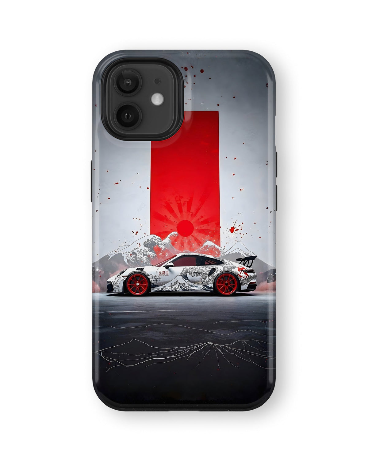 iPhone 12 Mini Tank Case | Sports Car (Rising Apex)
