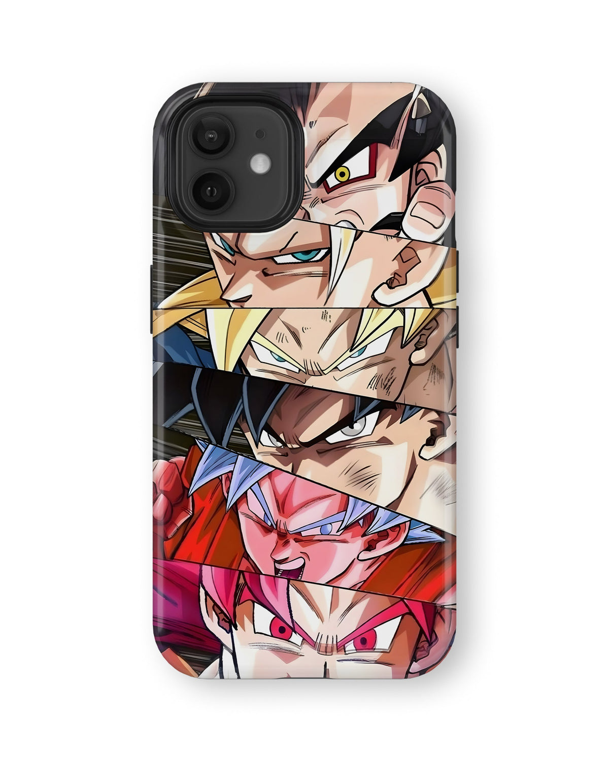 iPhone 11 Tank Case | Anime (Saiyan Faces)