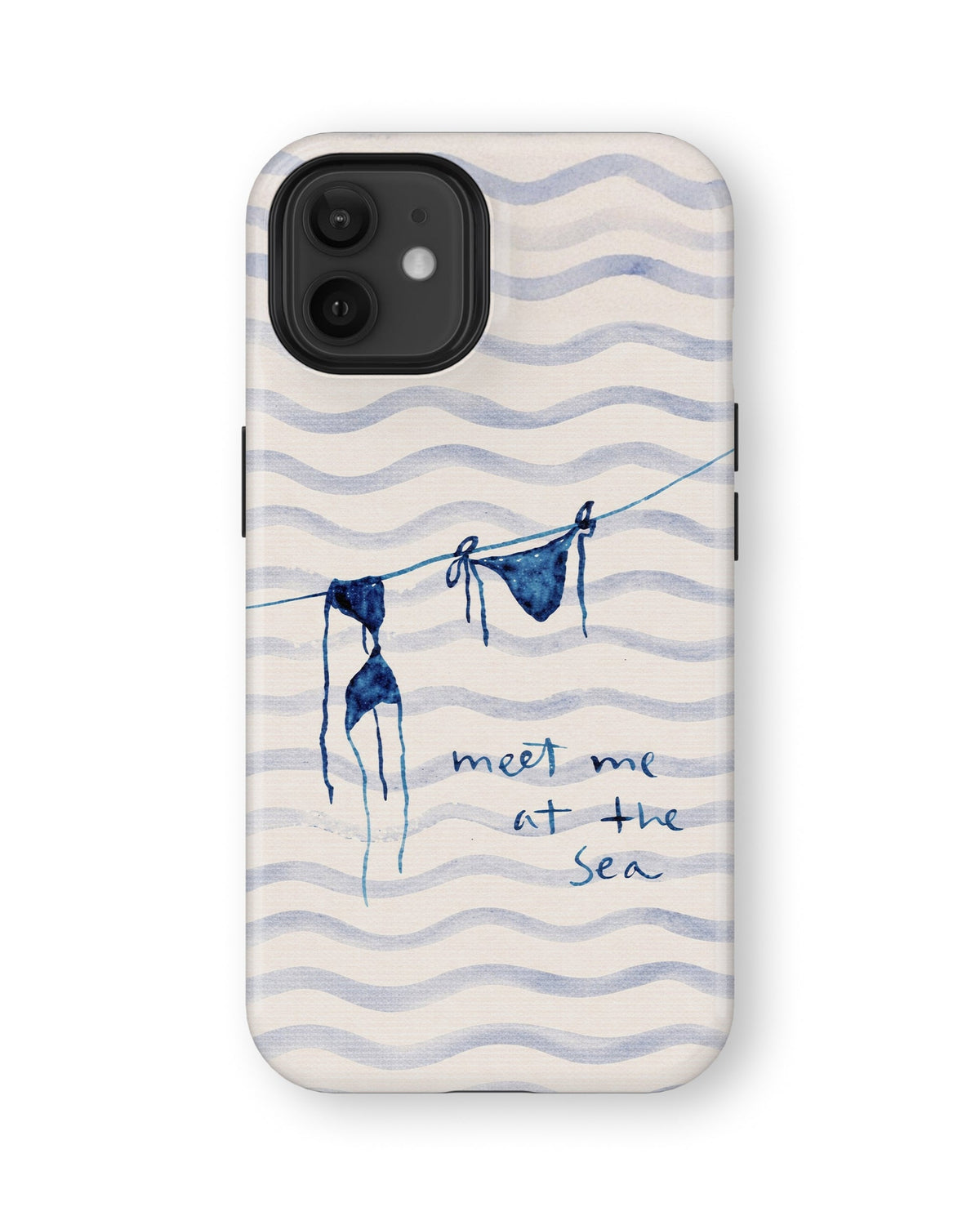 iPhone 12 Tank Case | Girls Aesthetics (Sea Breeze)