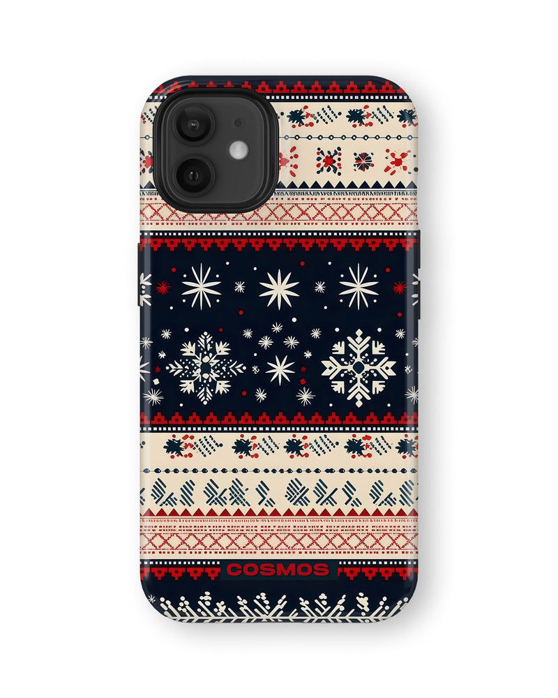 iPhone 12 Mini Tank Case | Textures (Snowfall Classic)