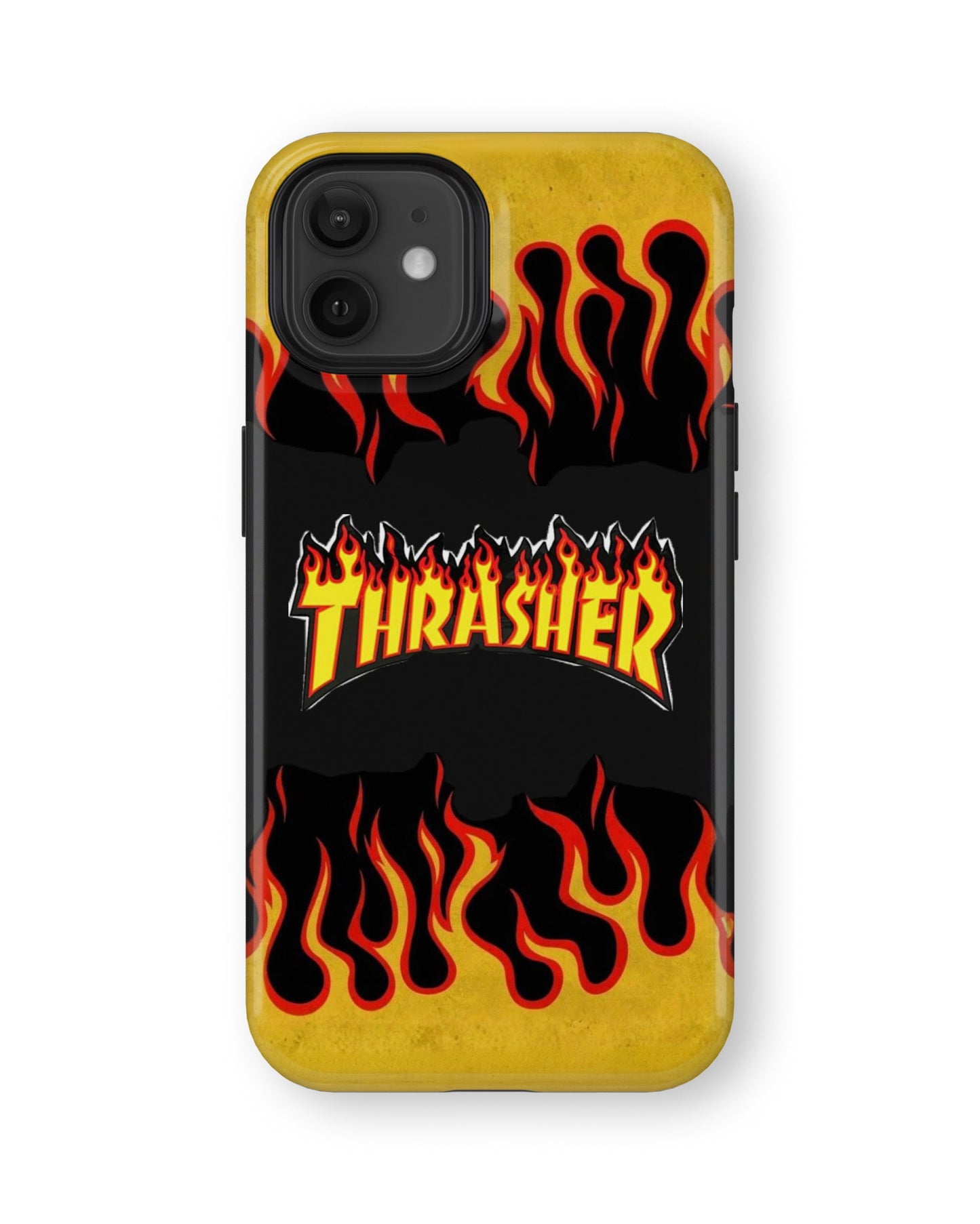 iPhone 12 Mini Tank Case | Modernism (Thrasher Flame)