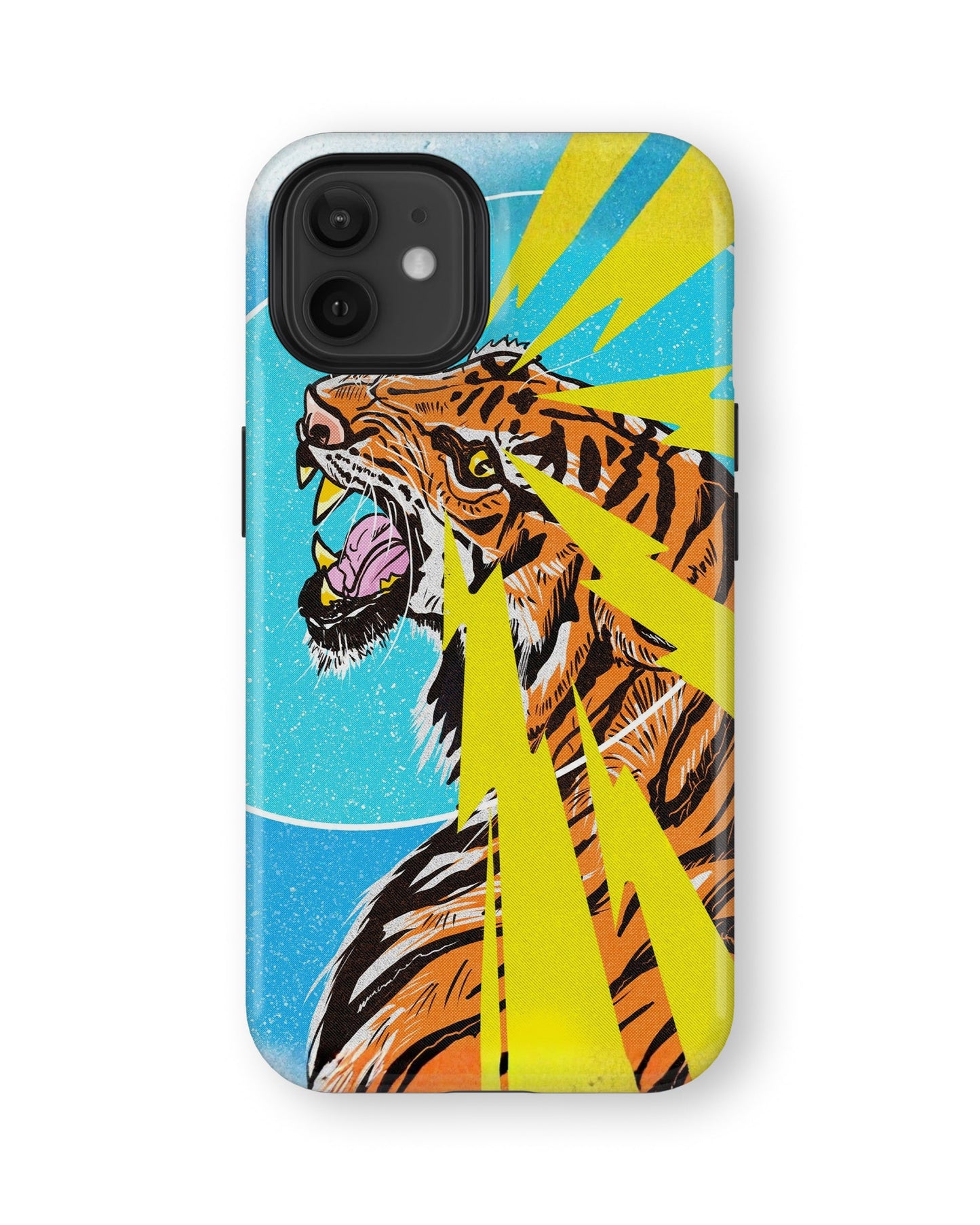 iPhone 12 Mini Tank Case | Modernism (Thunder Roar)
