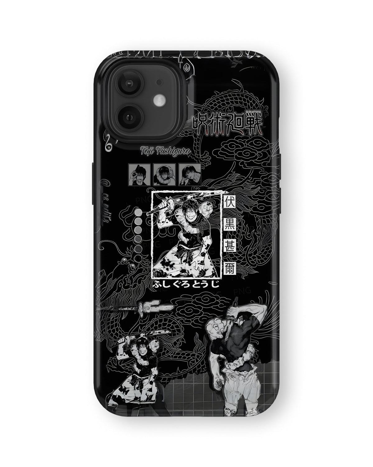 iPhone 12 Tank Case | Anime (Toji Fushiguro)