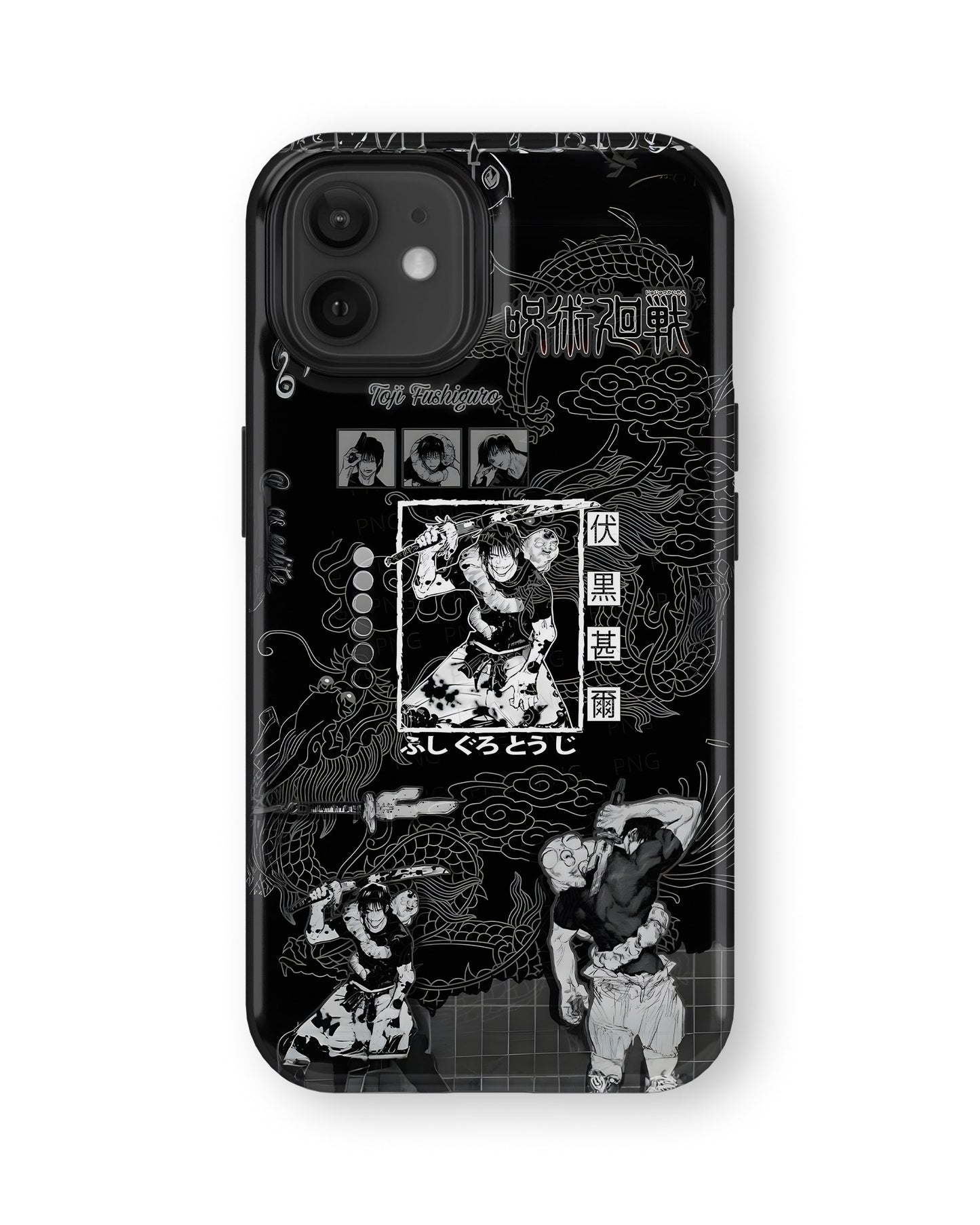 iPhone 12 Tank Case | Anime (Toji Fushiguro)
