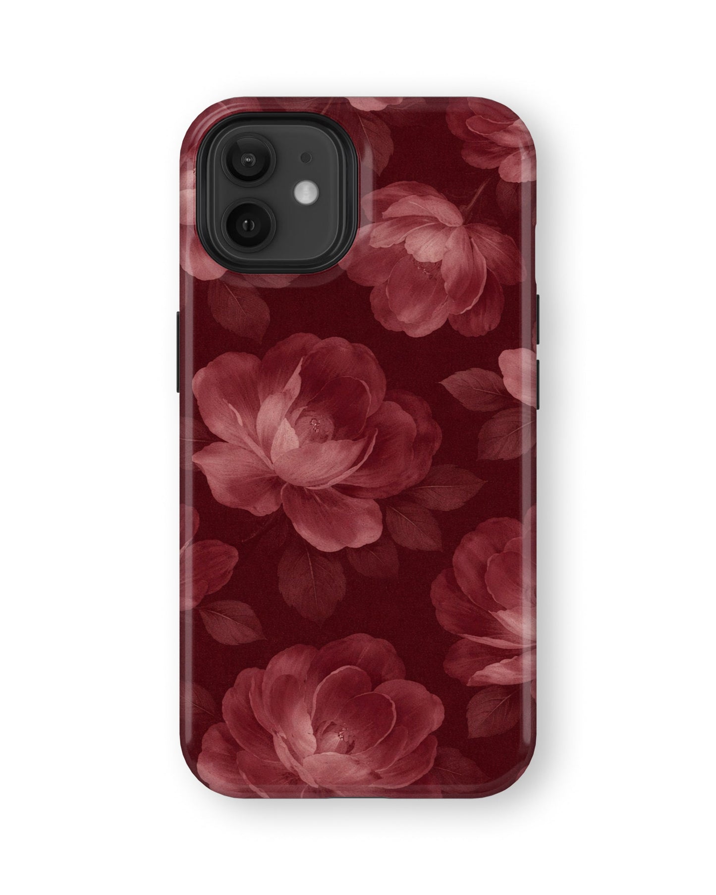 iPhone 12 Mini Tank Case | Girls Aesthetics (Velvet Bloom)