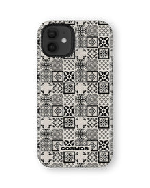 iPhone 11 Tank Case | Textures (Vintage Mosaic)