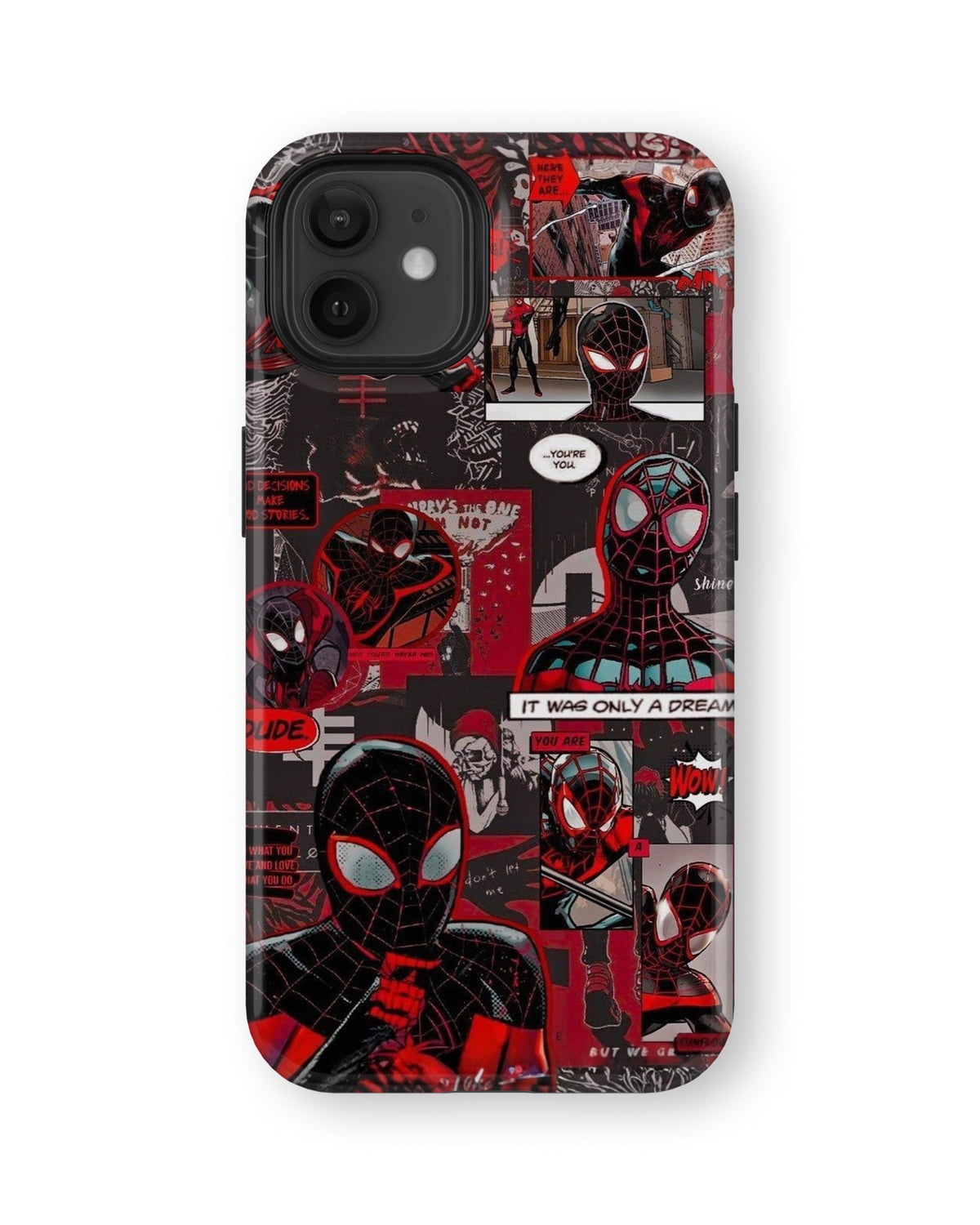 iPhone 12 Mini Tank Case | Superhero (Web Chaos)