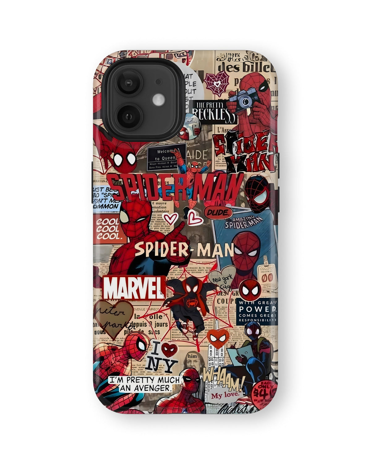 iPhone 12 Mini Tank Case | Superhero (Web Diaries)