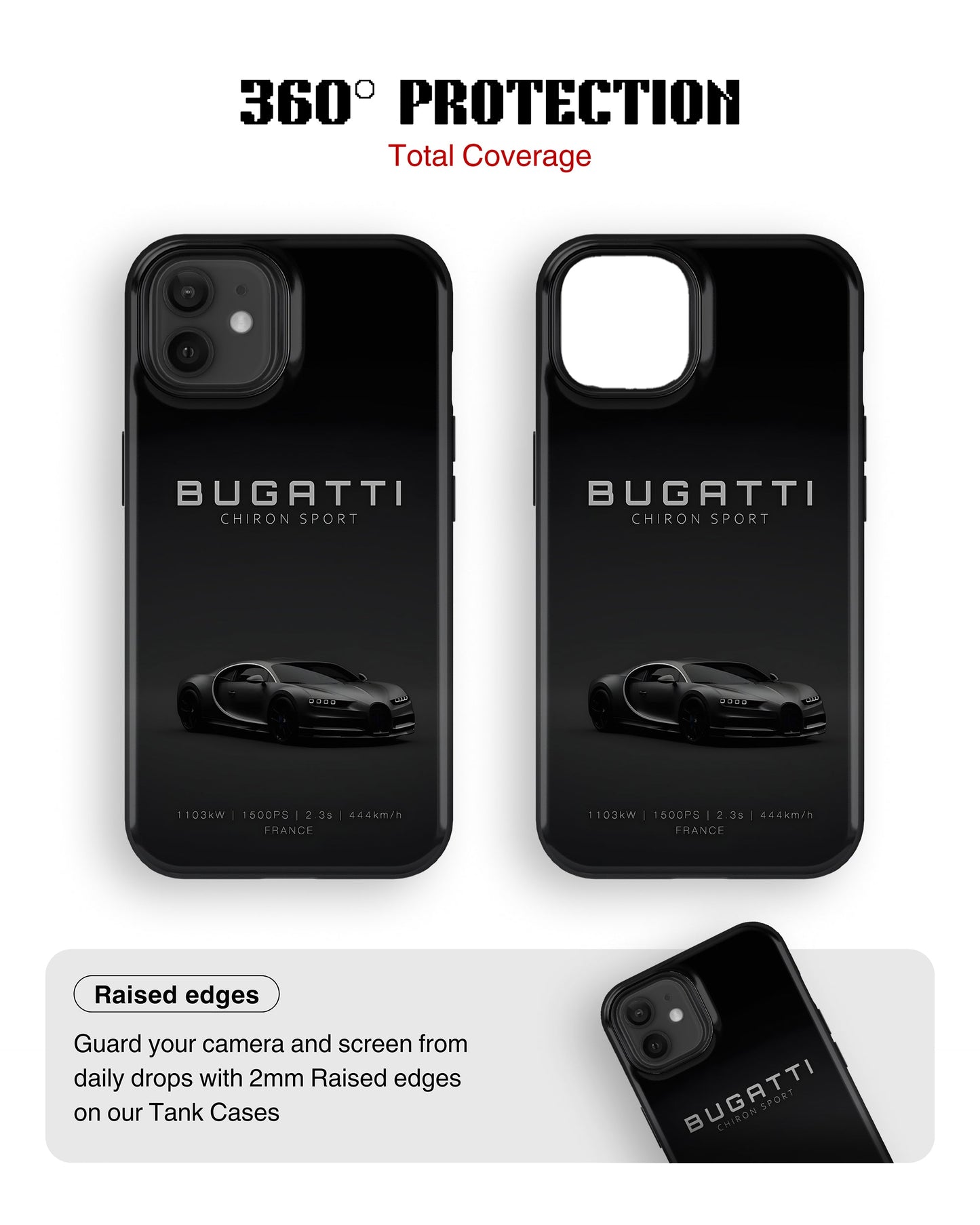 iPhone 11 Tank Case | Sports Car (Bugatti)