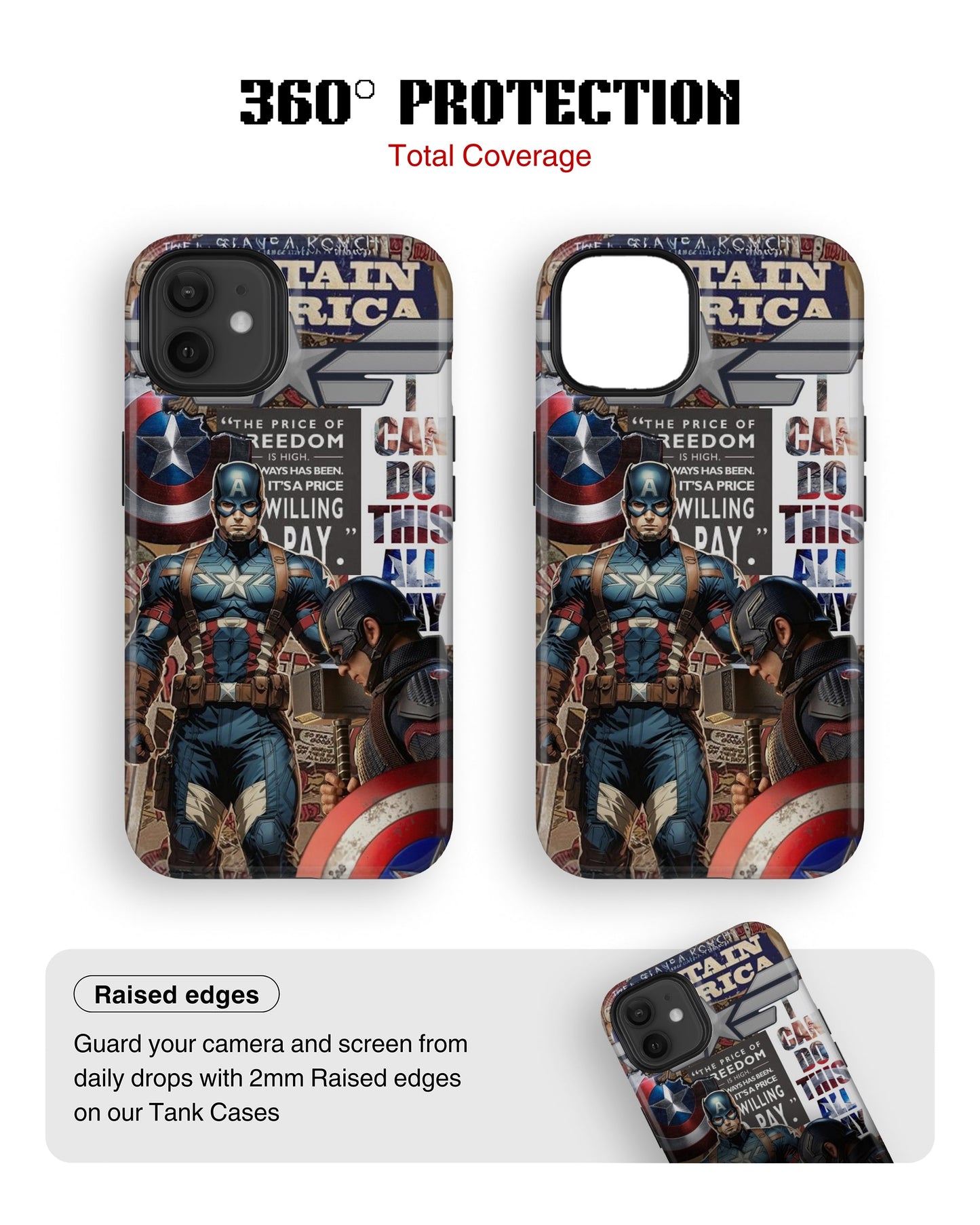 iPhone 11 Tank Case | Superhero (Captain America Originals)