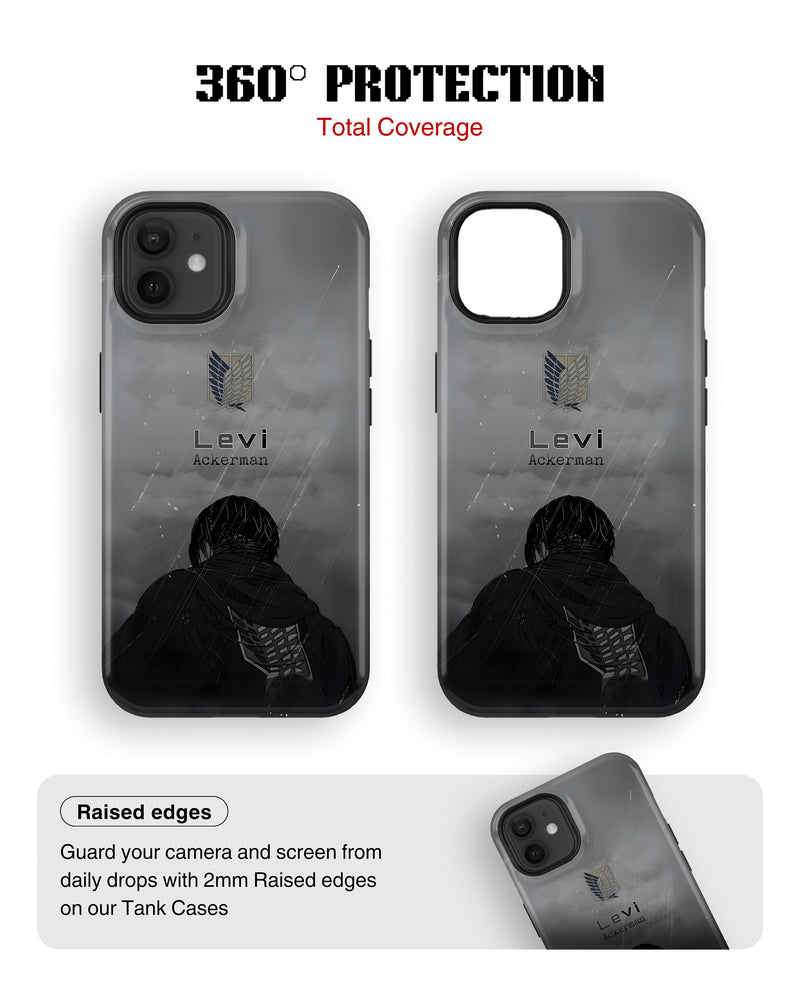 iPhone 12 Tank Case | Anime (Captain Levi)