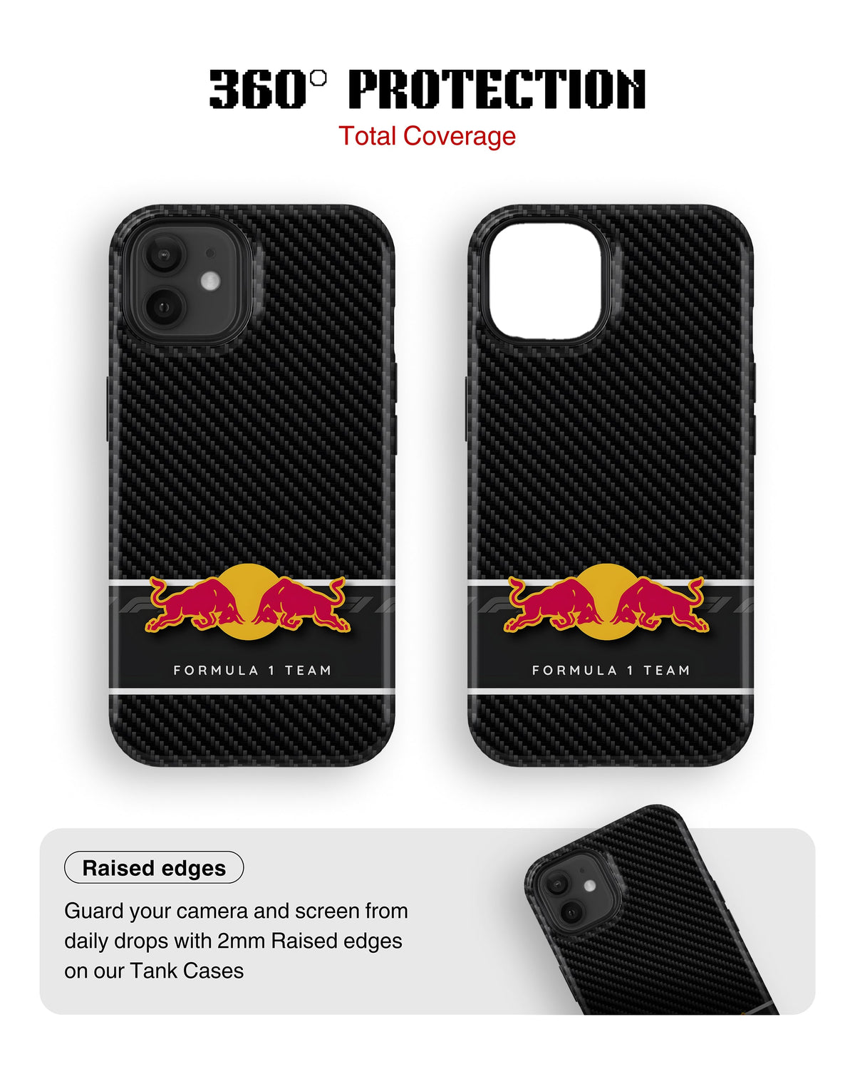 iPhone 11 Tank Case | Formula 1 (Carbon Redbull)