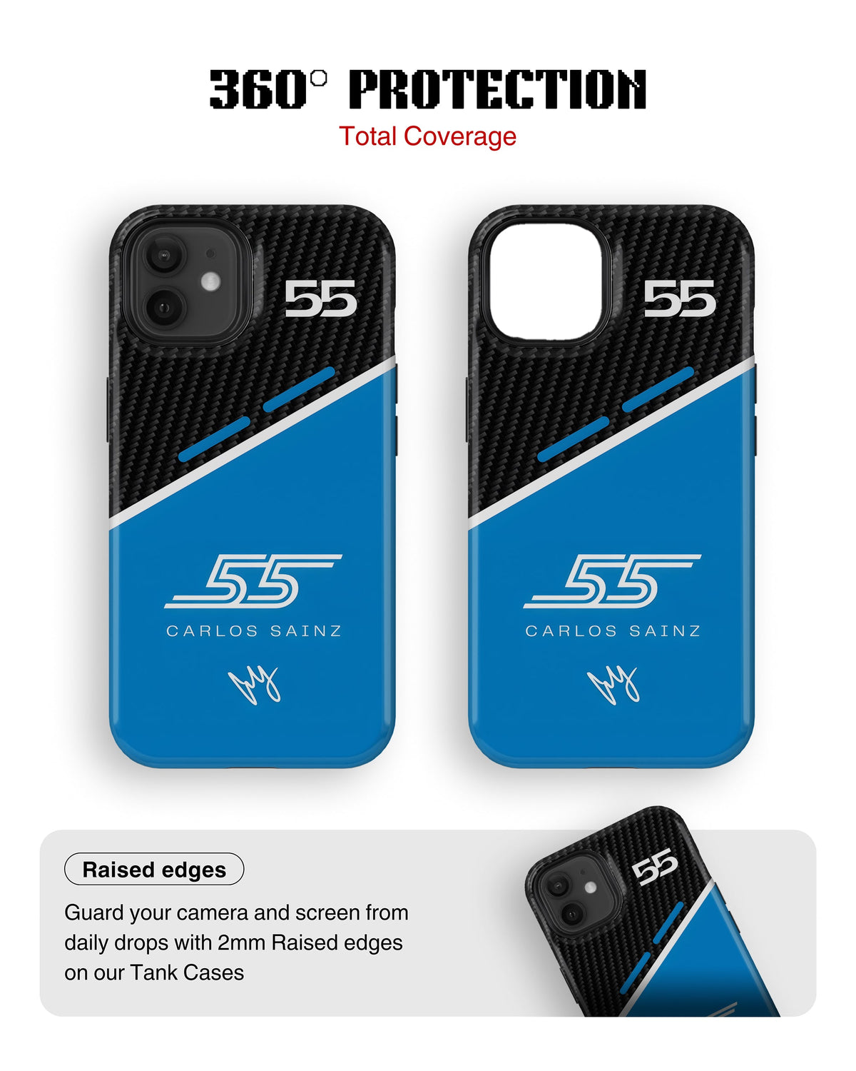 iPhone 12 Mini Tank Case | Formula 1 (Carlos Sainz)