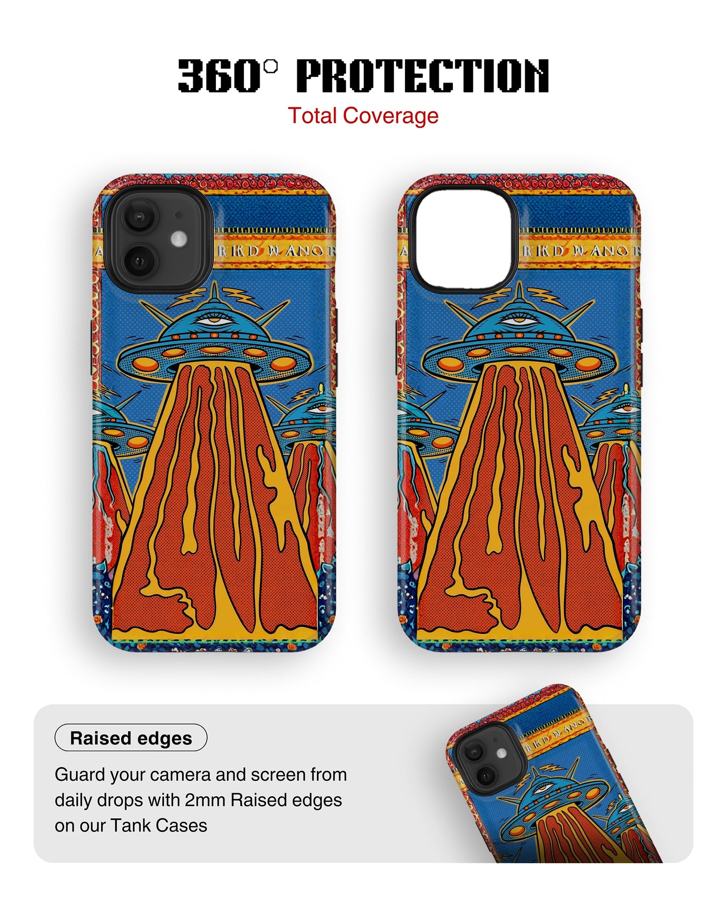 iPhone 12 Tank Case | Modernism (Cosmic Invasion)