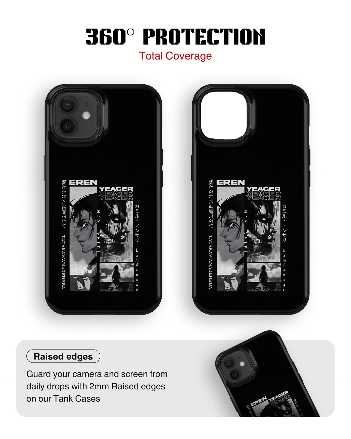 iPhone 11 Tank Case | Anime (Eren Yeager)