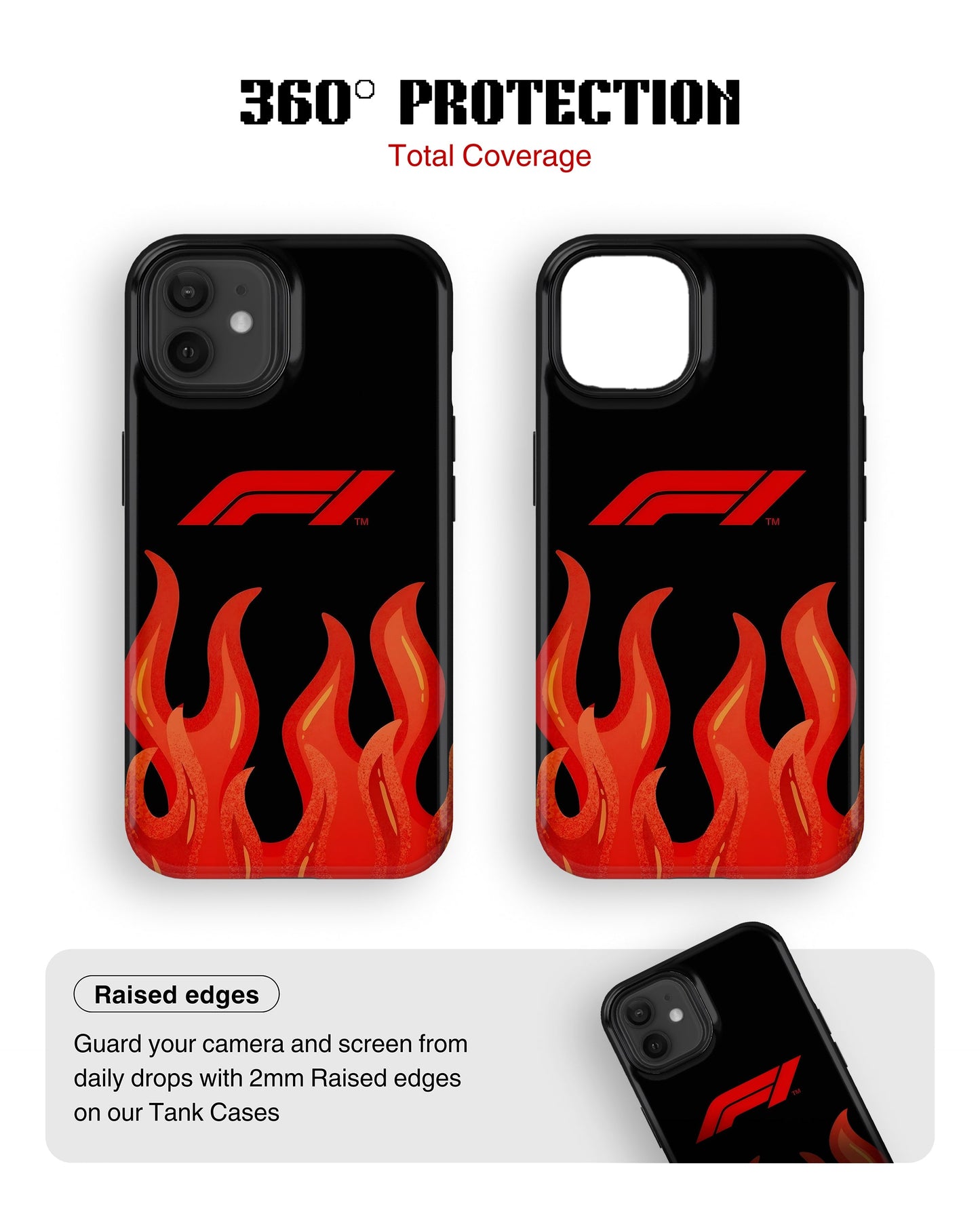 iPhone 12 Tank Case | Formula 1 (F1 Flames)