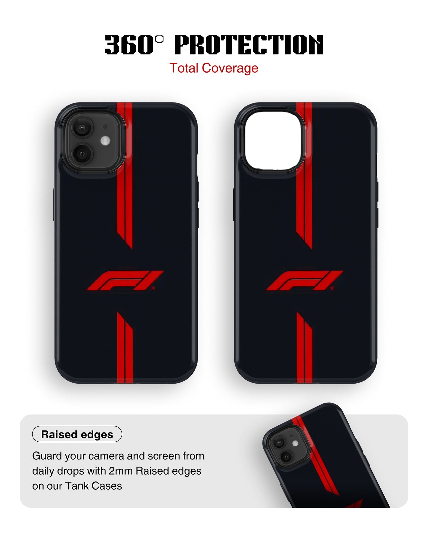 iPhone 12 Mini Tank Case | Formula 1 (F1 Grid)