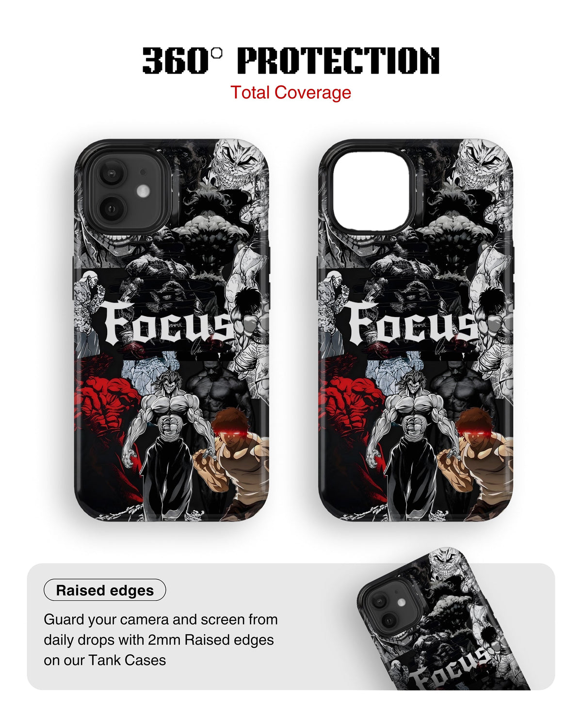 iPhone 11 Tank Case | Anime (Focus Mode)