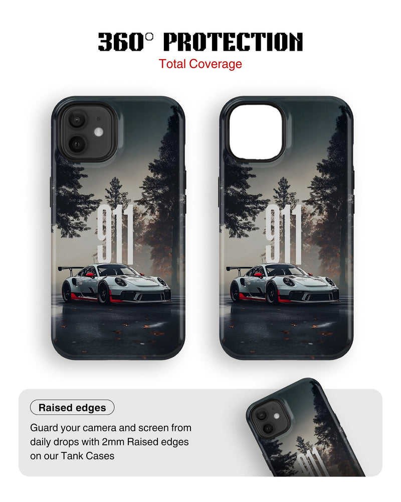 iPhone 12 Mini Tank Case | Sports Car (Forest Run)