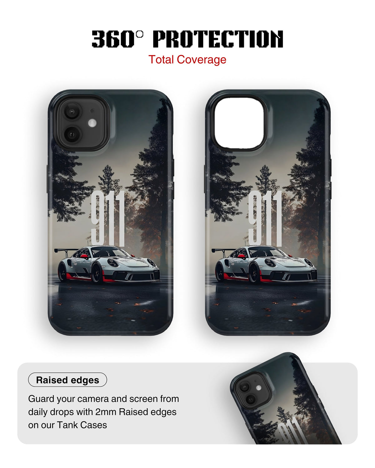 iPhone 12 Tank Case | Sports Car (Forest Run)