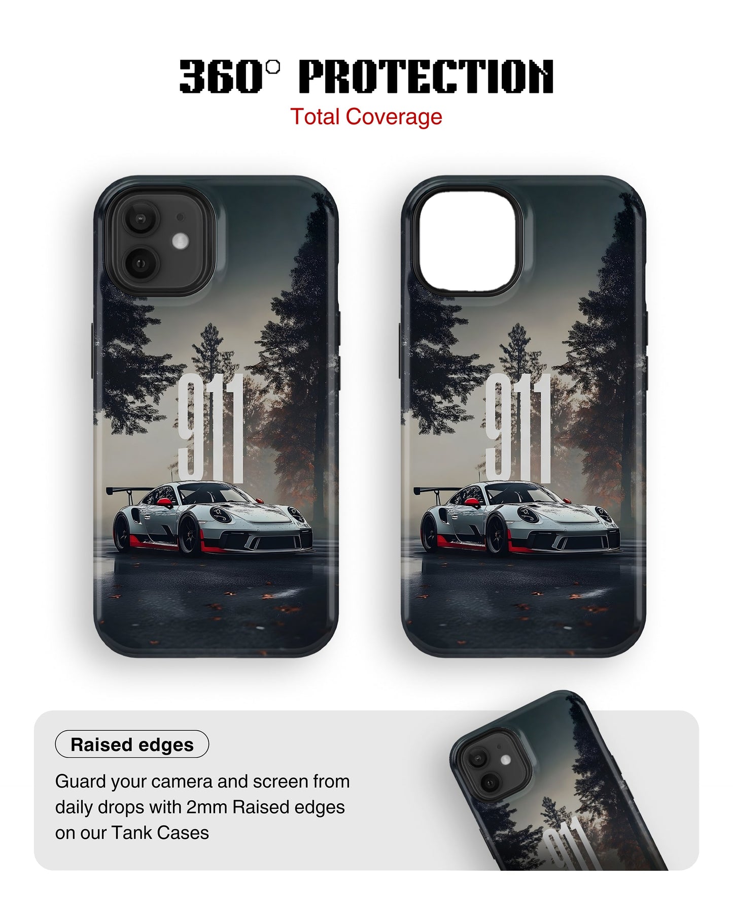 iPhone 12 Tank Case | Sports Car (Forest Run)