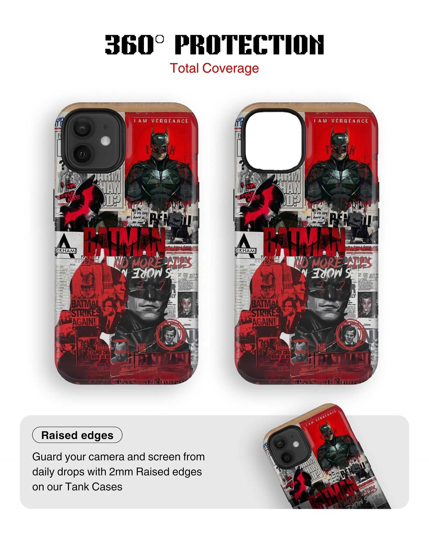 iPhone 12 Mini Tank Case | Superhero (Gotham Files)